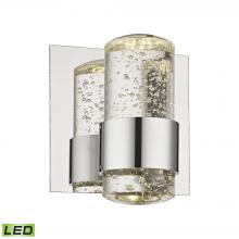 ELK Home Plus BVL151-0-15 - Surrey 1-Light Vanity Lamp in Chrome with Clear Bubble Glass - Integrated LED